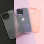 Silikoninis dėklas iPhone 13 Pro Kingxbar Plain – violetinis