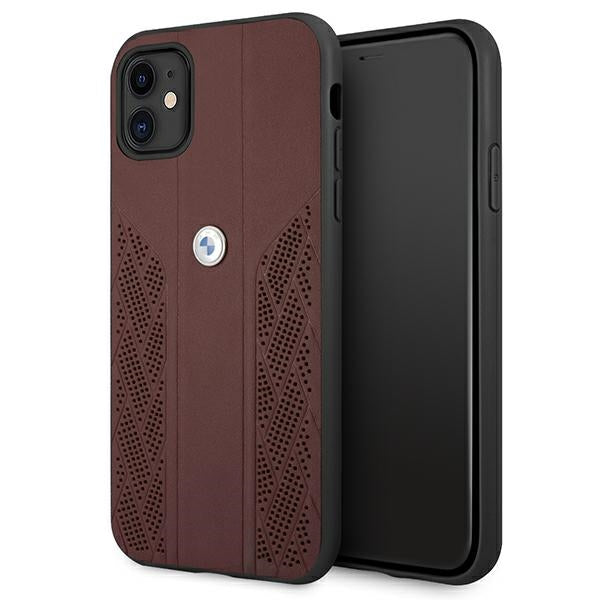 BMW odinis dėklas iPhone 11 / XR – raudonas -- iPhone 11