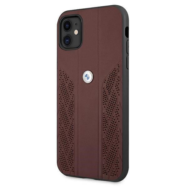 BMW odinis dėklas iPhone 11 / XR – raudonas -- iPhone 11