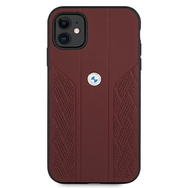 BMW odinis dėklas iPhone 11 / XR – raudonas -- iPhone 11