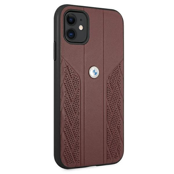 BMW odinis dėklas iPhone 11 / XR – raudonas -- iPhone 11