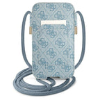 Guess rankinis krepšys GUPHL4GDBL 6,7" mėlynas hardcase 4G Stripe -- Uncategorized