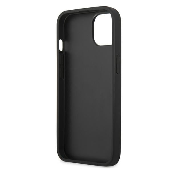 Karl Lagerfeld odinis dėklas iPhone 13 mini – rožinis
