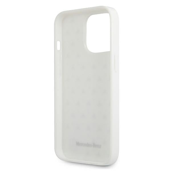 Mercedes-Benz Stars Pattern dėklas iPhone 13 Pro – baltas