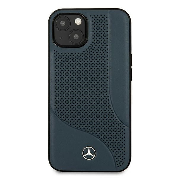 Mercedes-Benz odinis dėklas iPhone 13 mini – tamsiai mėlynas
