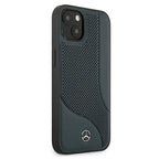 Mercedes-Benz odinis dėklas iPhone 13 mini – tamsiai mėlynas