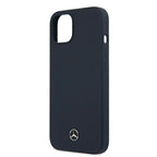 Mercedes silikoninis dėklas iPhone 13 mini – tamsiai mėlynas