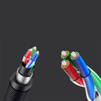 Ugreen AV183 20785 kabelis 3,5mm mini jack / 3,5mm mini jack 3m - pilkas -- Audio Cables
