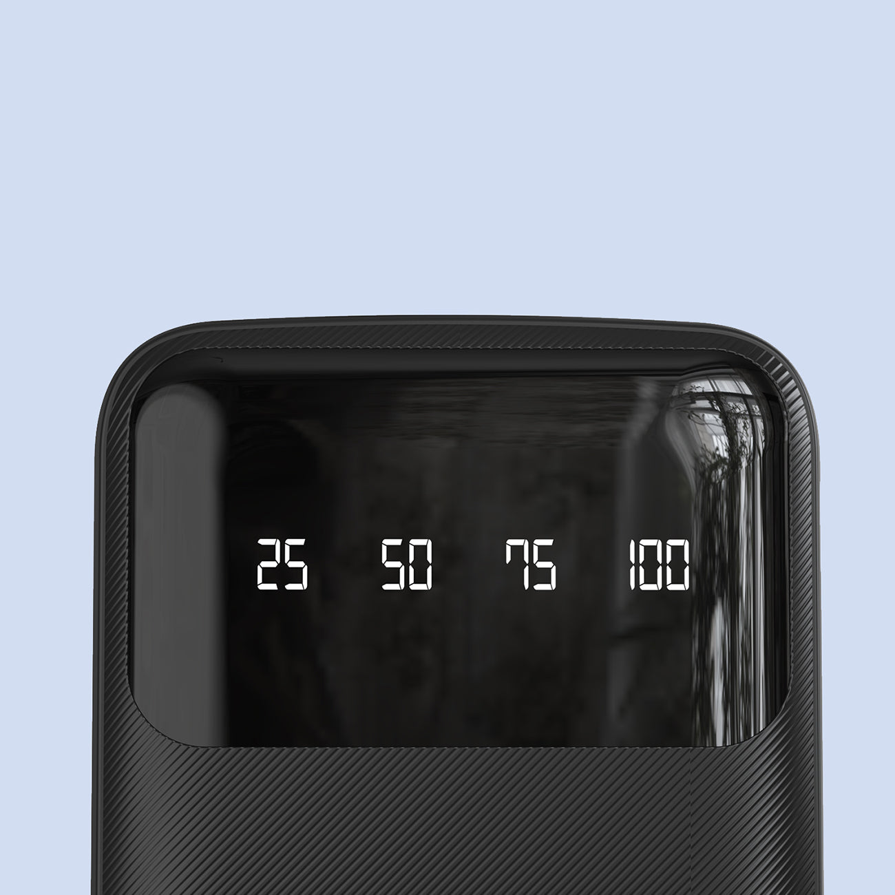 Dudao K6Pro universali išorinė baterija 10000mAh su USB laidu, USB Type C, Lightning juoda (K6Pro-black)
