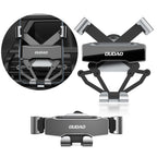 Dudao gravitacinis automobilinis išmaniojo telefono laikiklis, juodas (F11Pro)