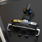Dudao gravitacinis automobilinis išmaniojo telefono laikiklis, juodas (F11Pro)