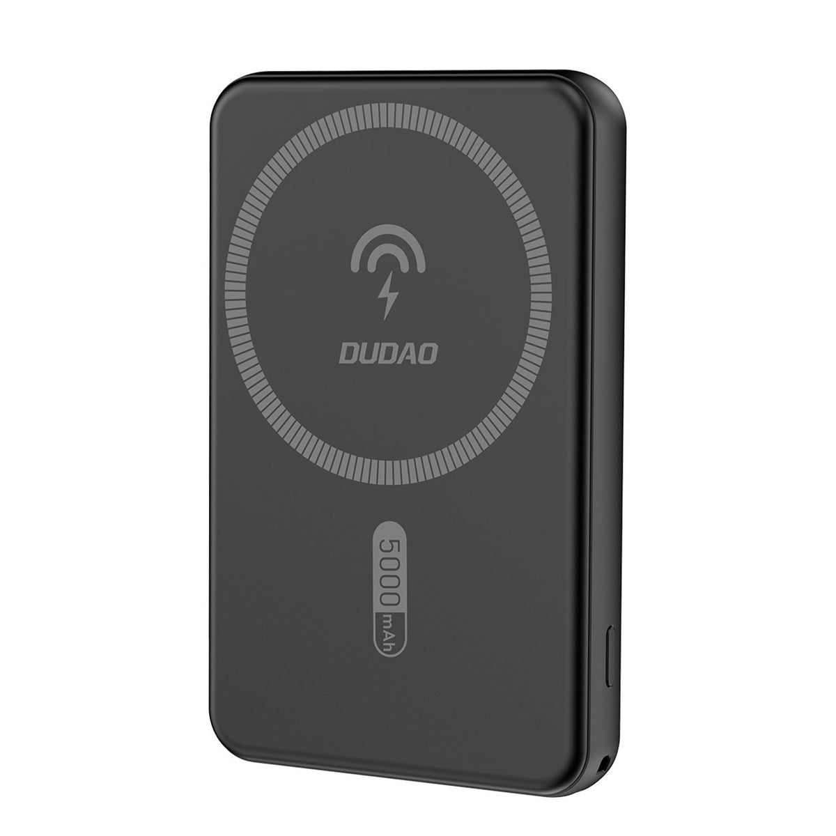 Dudao K14S USB-C / MagSafe belaidė išorinė baterija 20W 5000mAh - juoda