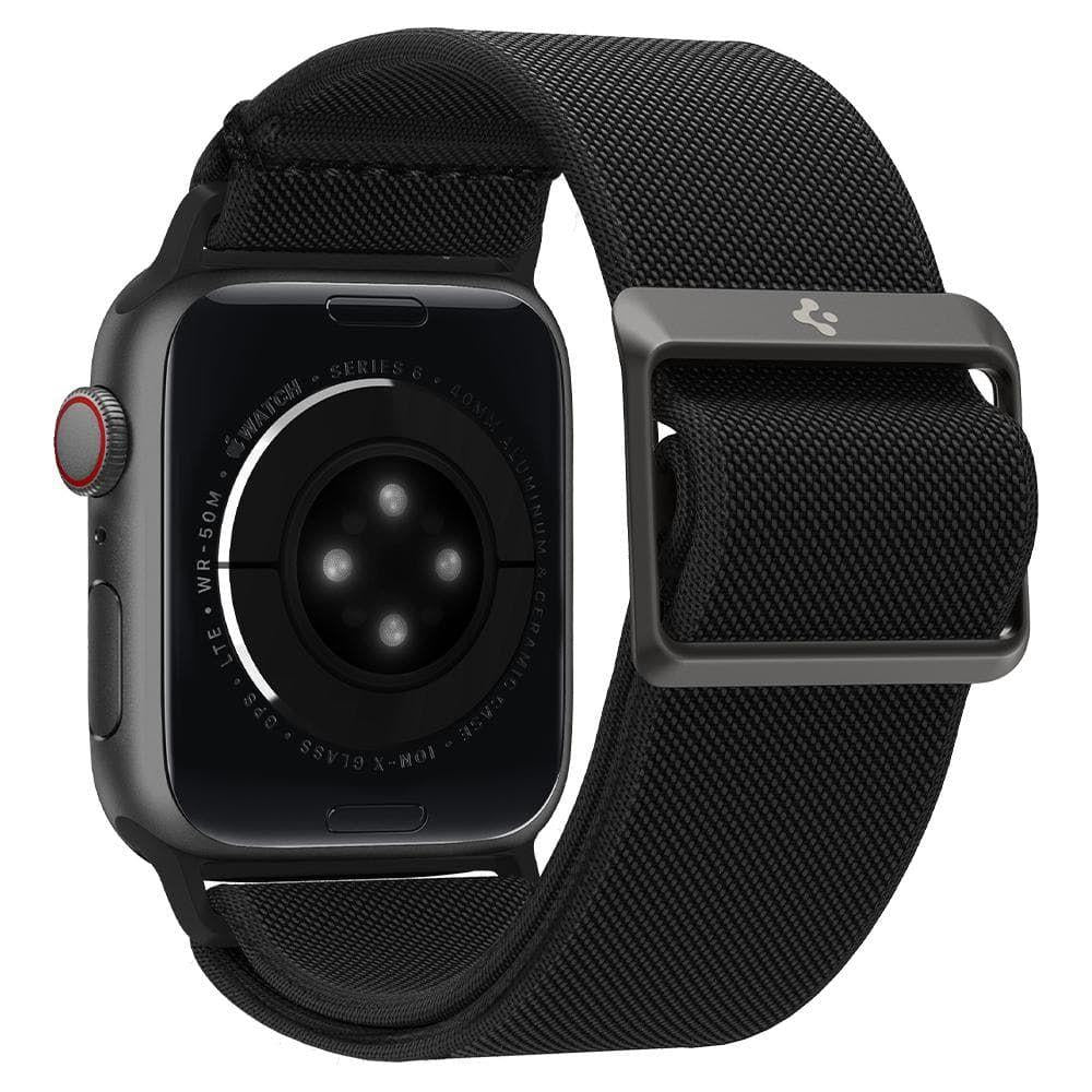 Spigen Fit Lite dirželis Apple Watch 38 / 40 / 41 mm - Juodas -- Apple Watch