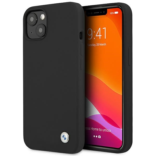 BMW silikoninis dėklas iPhone 13 mini – juodas