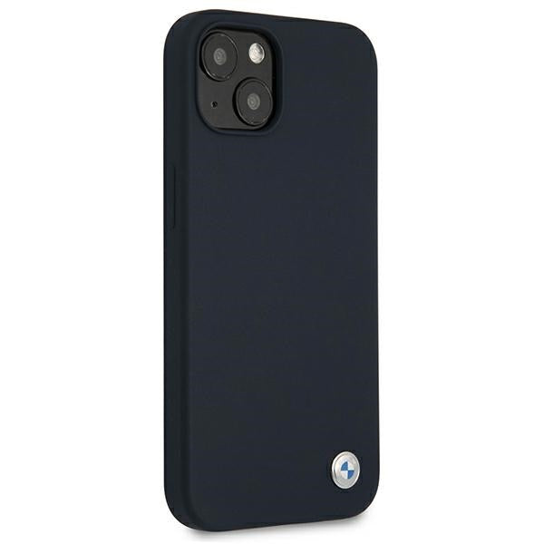 BMW silikoninis dėklas iPhone 13 mini – tamsiai mėlynas