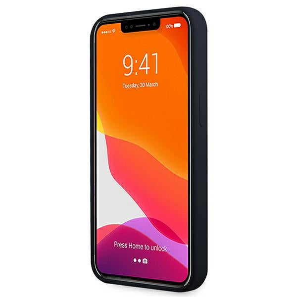 BMW silikoninis dėklas iPhone 13 mini – tamsiai mėlynas