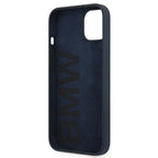 BMW silikoninis dėklas iPhone 13 mini – tamsiai mėlynas