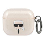 Karl Lagerfeld AirPods 3 dėklas – auksinis