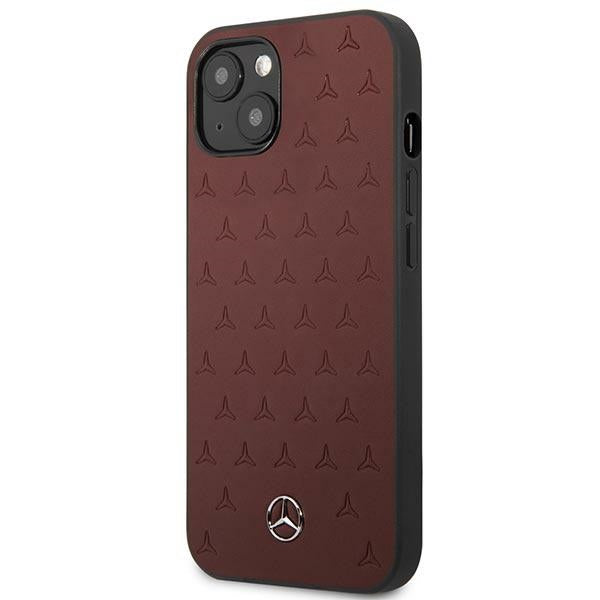 Mercedes-Benz odinis dėklas iPhone 13 mini – raudonas