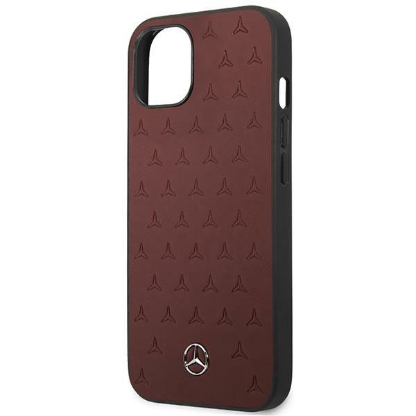 Mercedes-Benz odinis dėklas iPhone 13 mini – raudonas