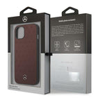 Mercedes-Benz odinis dėklas iPhone 13 mini – raudonas