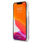 Guess blizgus dėklas iPhone 13 Pro Max – rožinis -- iPhone 13 Pro Max