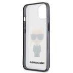 Karl Lagerfeld Ikonik Karl dėklas iPhone 13 mini – skaidrus