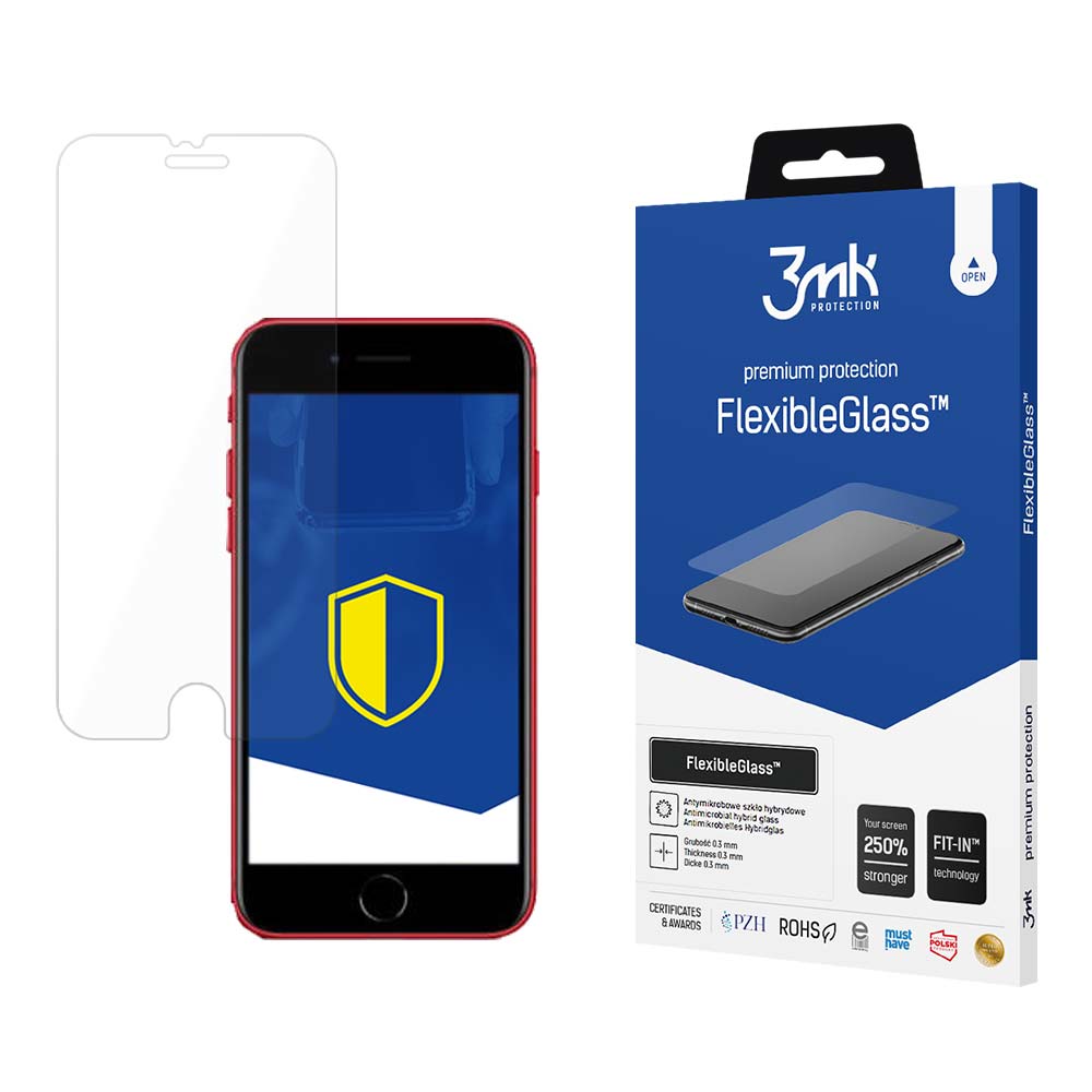 Apple iPhone SE 2022 – 3mk FlexibleGlass™ -- Apple iPhone SE 2022