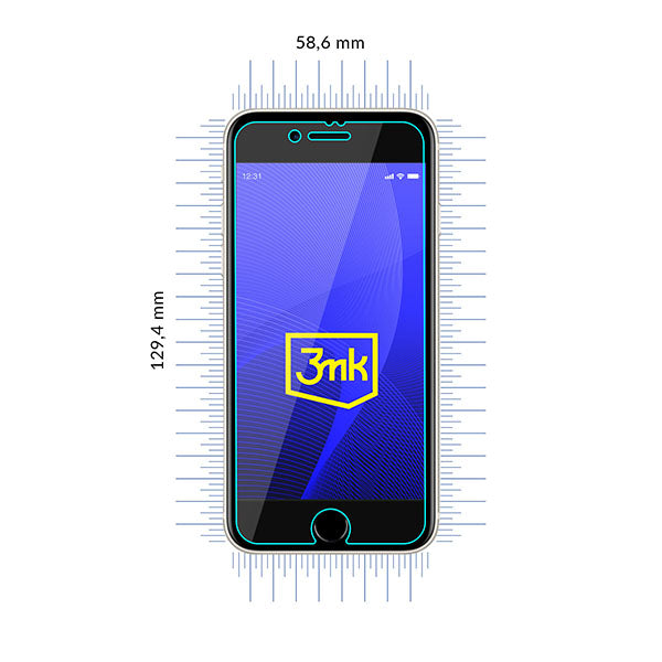 Apple iPhone SE 2022 – 3mk FlexibleGlass™ -- Apple iPhone SE 2022