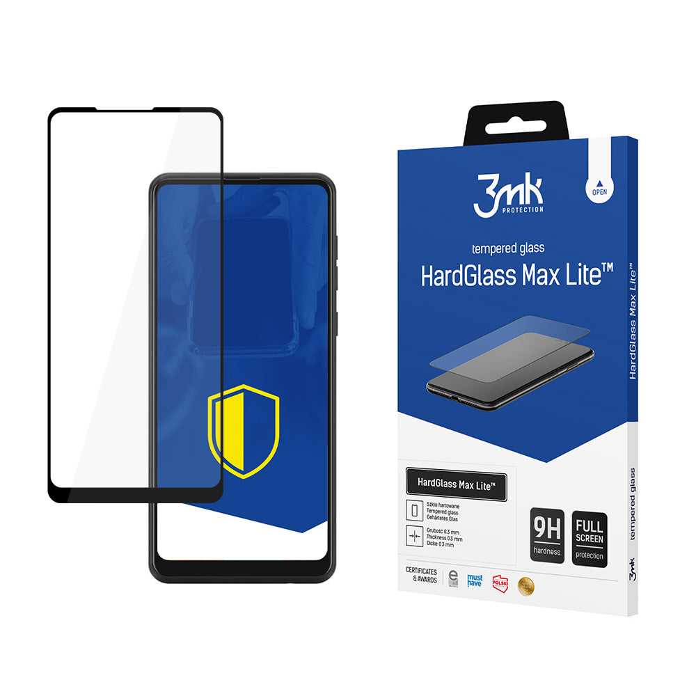 Samsung Galaxy A21s – 3mk HardGlass Max Lite™ -- Samsung Galaxy A21s