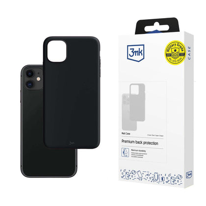 Apple iPhone 11 – 3mk matinis dėklas juodas -- iPhone 11