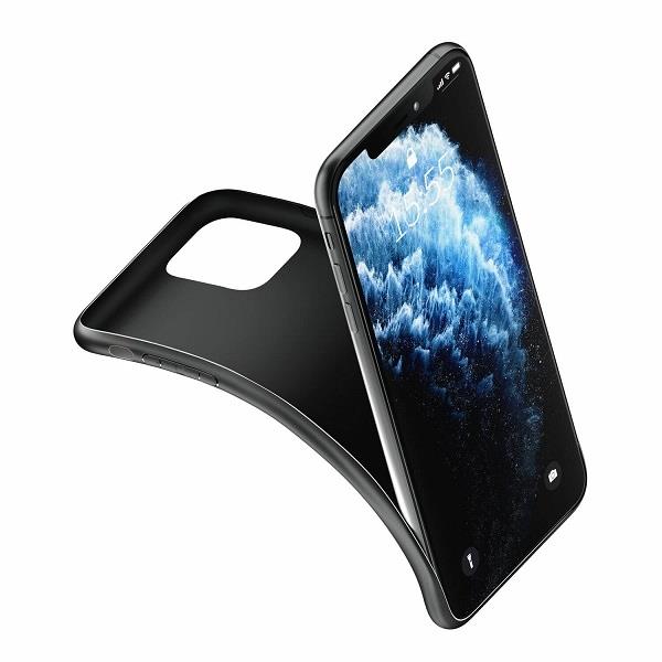 Apple iPhone 11 – 3mk matinis dėklas juodas -- iPhone 11