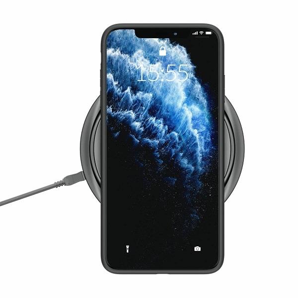 Apple iPhone 11 – 3mk matinis dėklas juodas -- iPhone 11