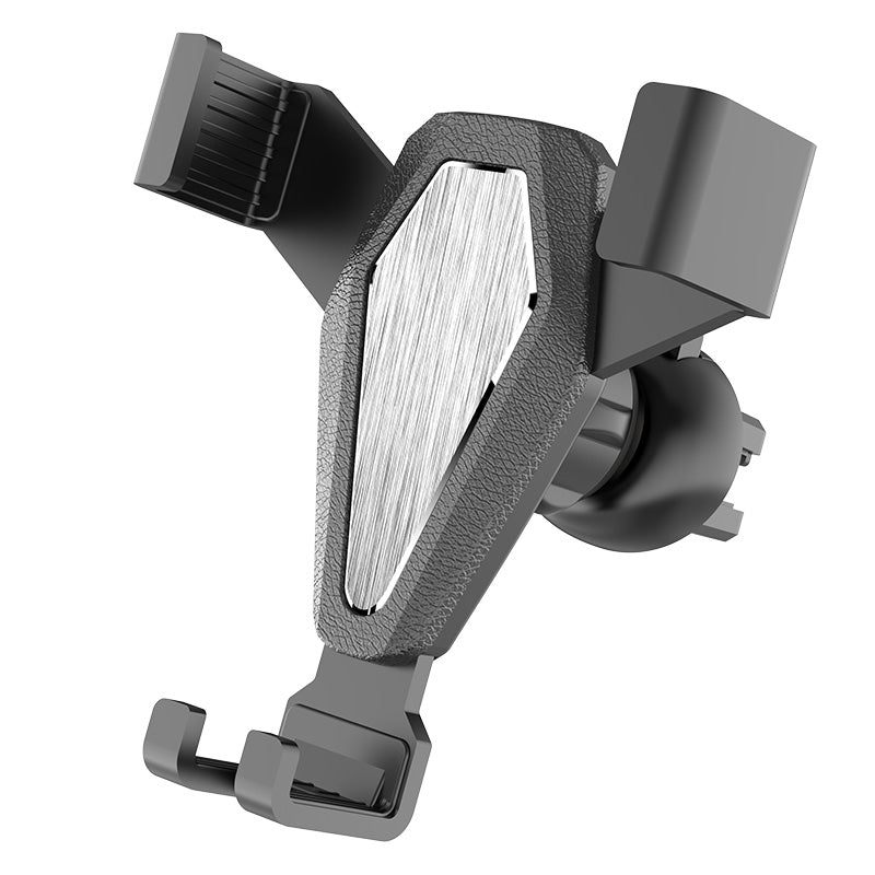 Gravitacinis automobilinis išmaniojo telefono laikiklis, sidabrinis (YC07) Pirmasis paveikslėlis