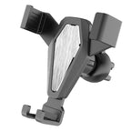 Gravitacinis automobilinis išmaniojo telefono laikiklis, sidabrinis (YC07)