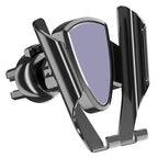 Universalus gravitacinis automobilinis laikiklis, tamsiai pilkas (YC05)