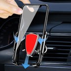 Universalus gravitacinis automobilinis laikiklis, tamsiai pilkas (YC05)