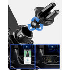 Universalus gravitacinis automobilinis laikiklis, tamsiai pilkas (YC05)