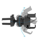 Gravitacinis automobilinis išmaniojo telefono laikiklis oro angai su oro gaivikliu, juodas (YC06)