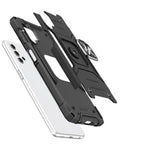 Wozinsky Ring Armor dėklas Galaxy A13 5G – juodas -- Samsung Galaxy A13