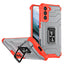 Tvirtas dėklas su žiedu Samsung Galaxy S22/S22+ – raudonas -- Samsung Galaxy S22+