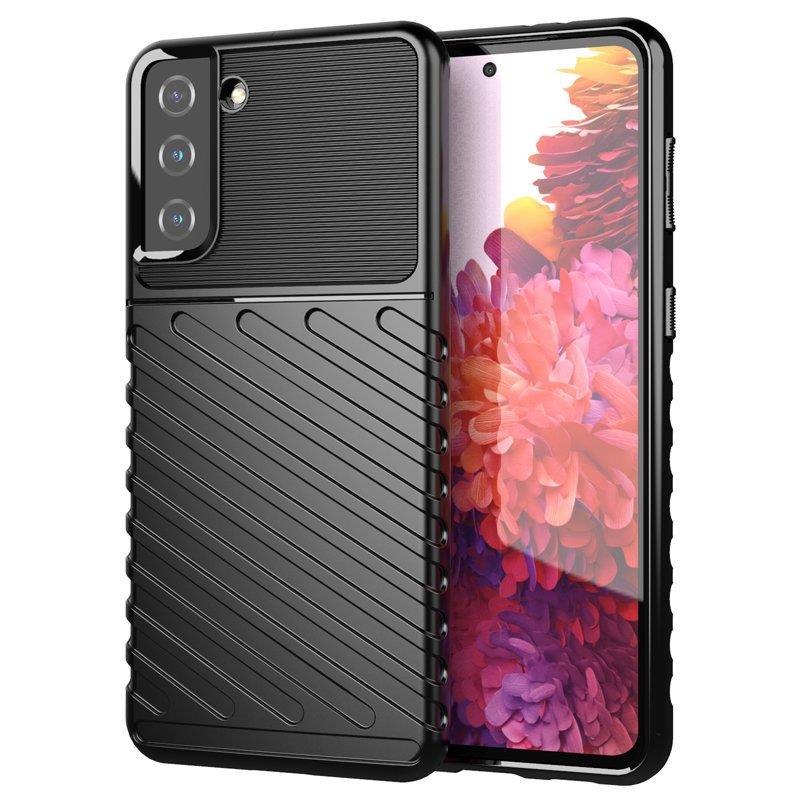 Thunder Case dėklas Samsung Galaxy S22+ – juodas -- Samsung Galaxy S22+