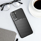 Thunder Case dėklas Samsung Galaxy S22+ – juodas -- Samsung Galaxy S22+