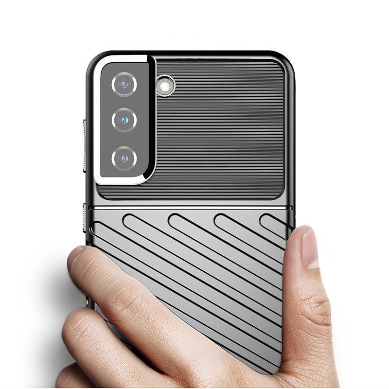 Thunder Case dėklas Samsung Galaxy S22+ – juodas -- Samsung Galaxy S22+