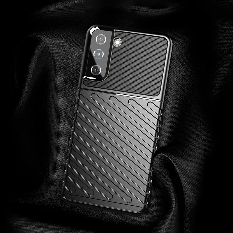 Thunder Case dėklas Samsung Galaxy S22+ – juodas -- Samsung Galaxy S22+