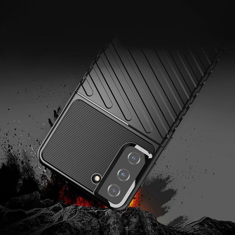 Thunder Case dėklas Samsung Galaxy S22+ – juodas -- Samsung Galaxy S22+