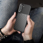 Thunder Case dėklas Samsung Galaxy S22+ – juodas -- Samsung Galaxy S22+