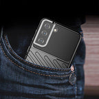 Thunder Case dėklas Samsung Galaxy S22+ – juodas -- Samsung Galaxy S22+