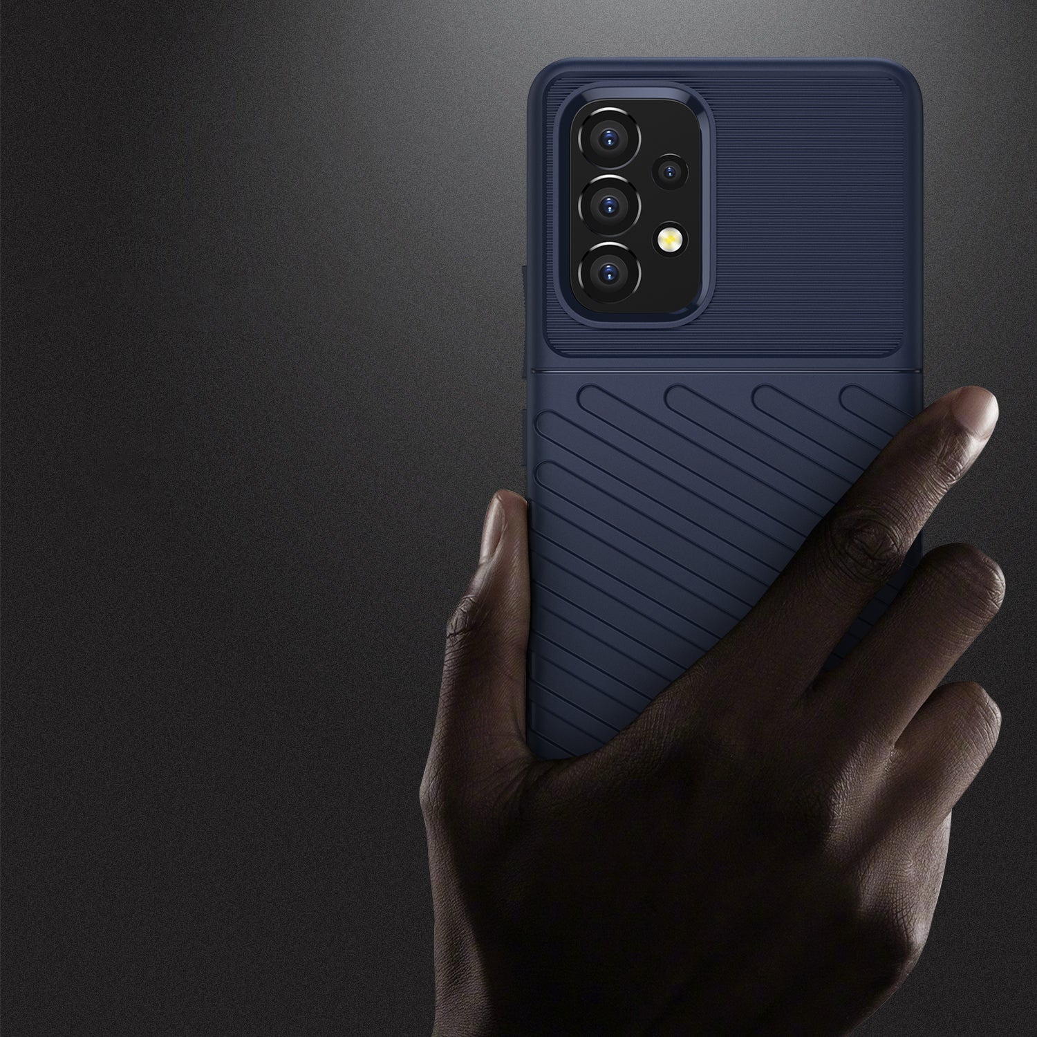 Thunder Case šarvuotas dėklas Samsung Galaxy A53 5G – mėlynas