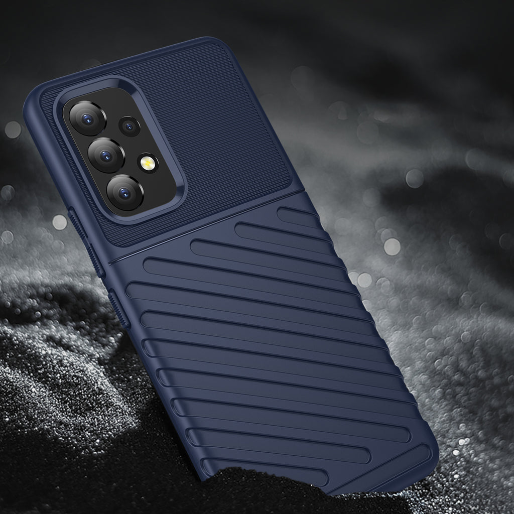 Thunder Case šarvuotas dėklas Samsung Galaxy A53 5G – mėlynas